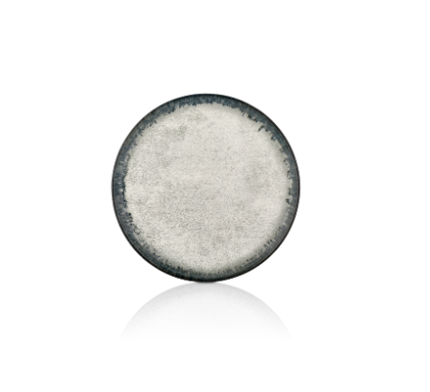 By Bone  Smooth Ambiance Blue Düz Tabak 25 Cm