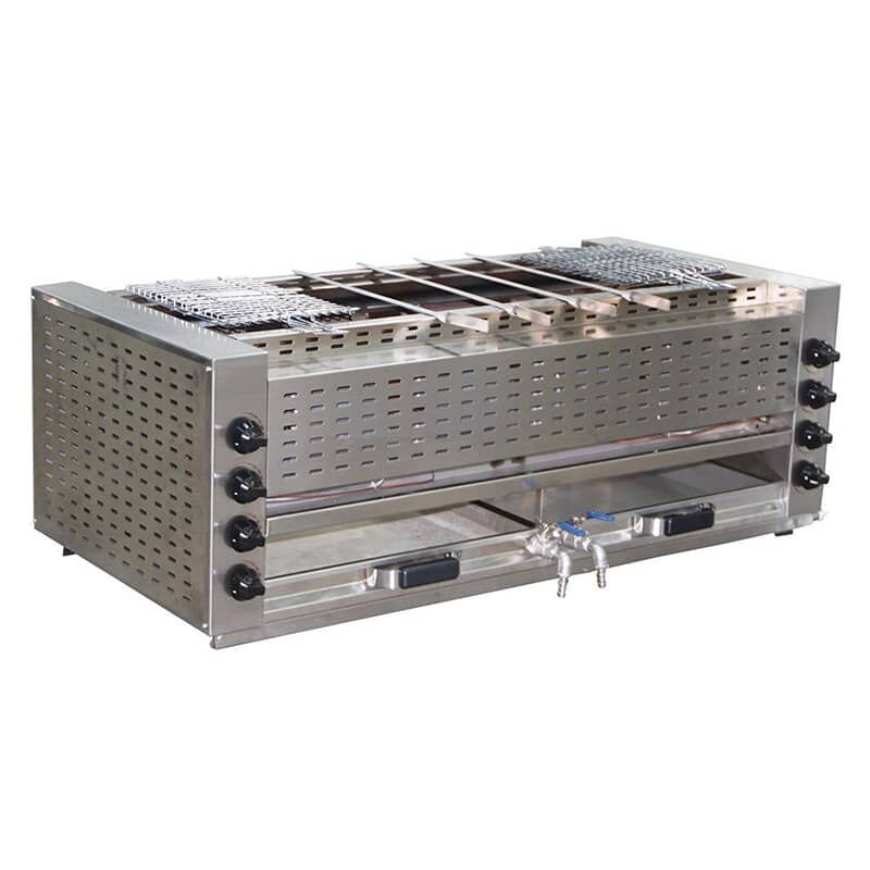 Öztiryakiler Dört Radyanlı Gazlı Şiş Kebap Ocağı