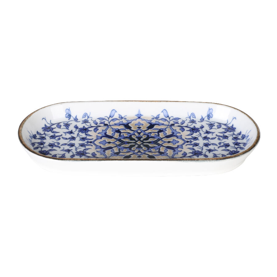 Bone Nordic Kayık Tabak 21 Cm