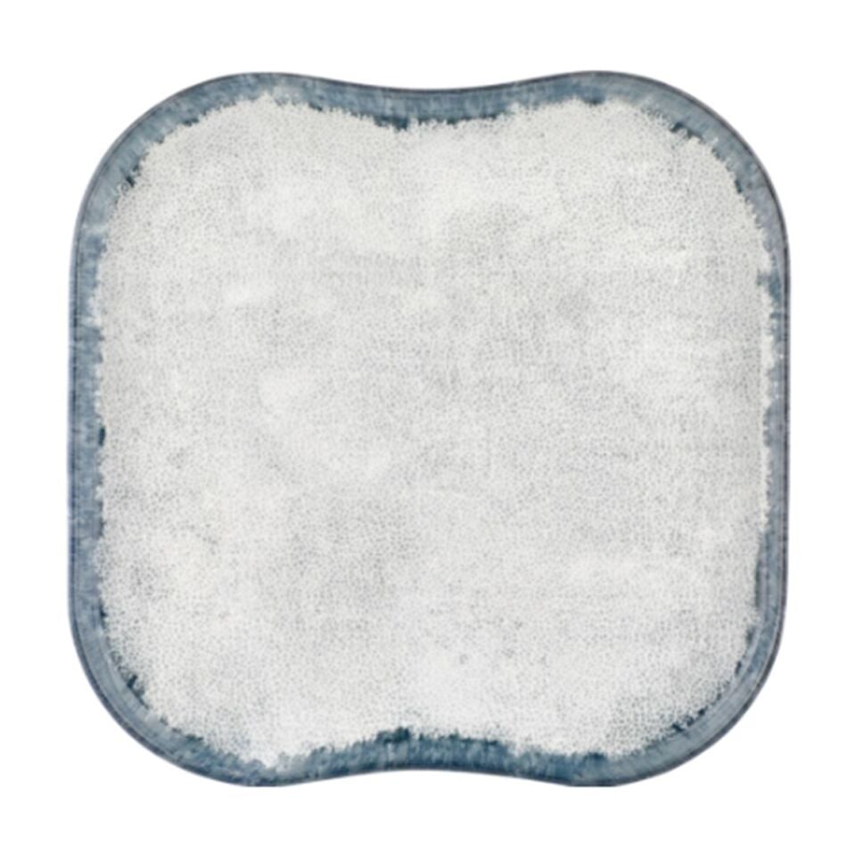Ambience Blue 40 Cm Kare Plate 33,5*33,5 Cm