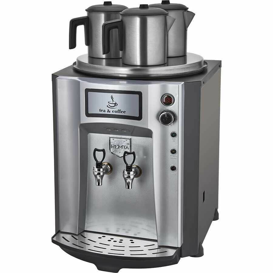 Remta Premium Gri Çay Makinesi (Otomatik Su Almalı)