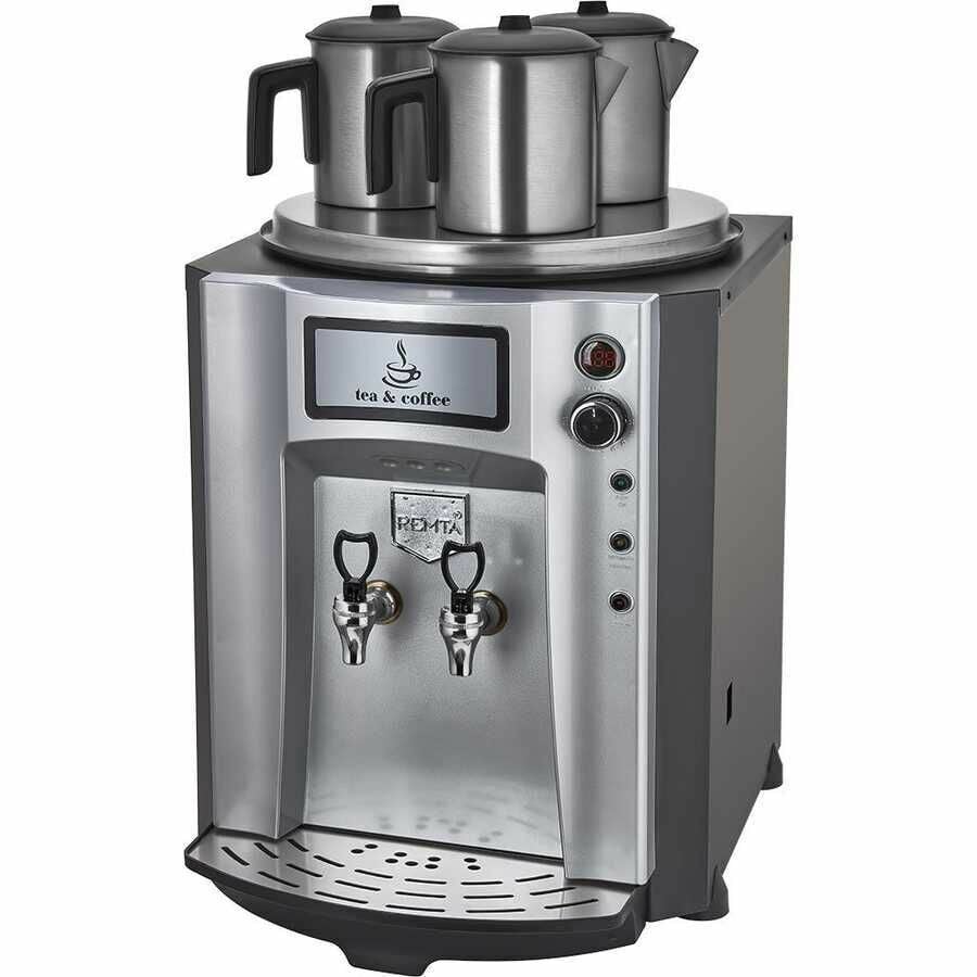 Remta Premium Gri Çay Makinesi (Otomatik Su Almalı)