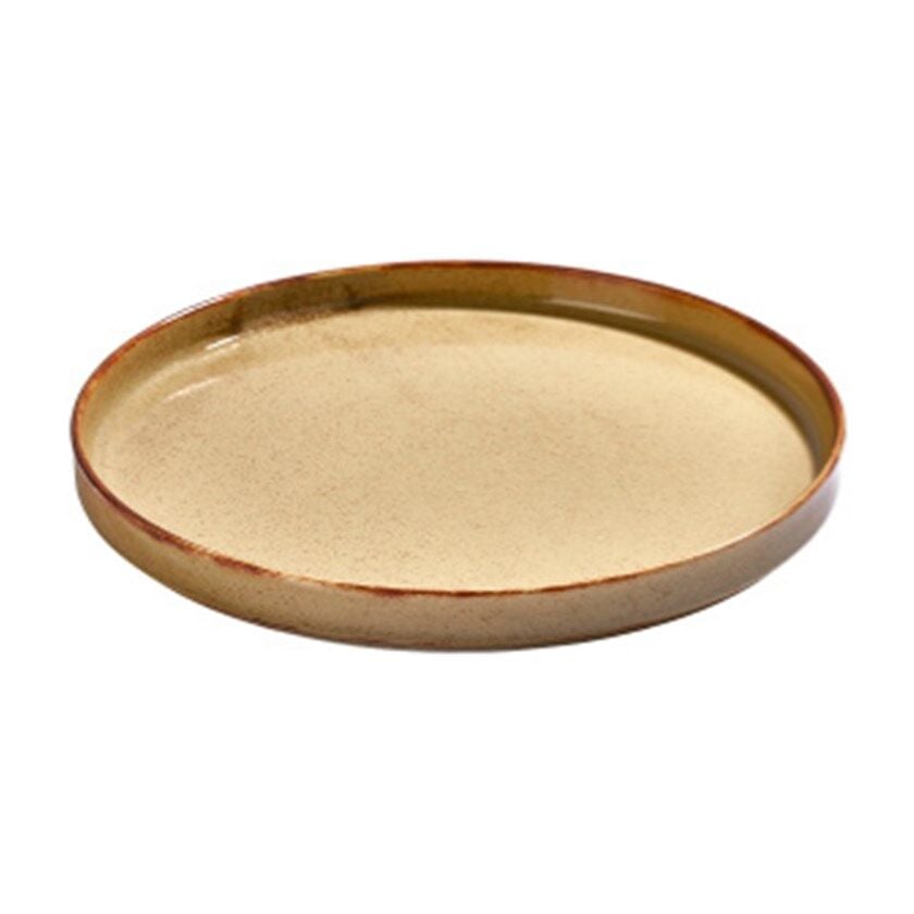 Helix Dune Düz Tabak Rölyefsiz 23 Cm