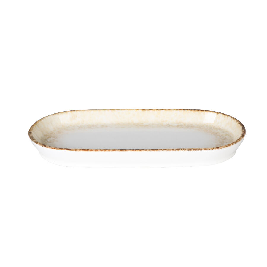 Bone Nordic Kayık Tabak 21 Cm