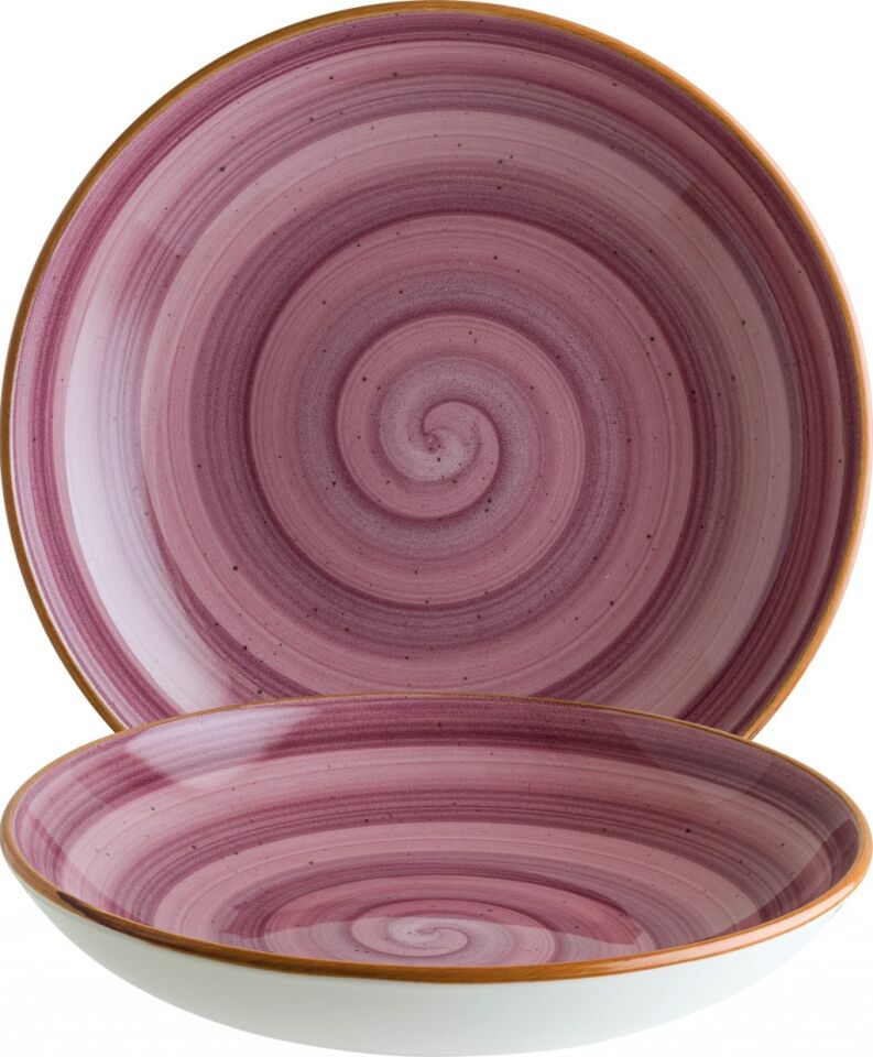 Aura Blackberry Çukur Tabak 25 Cm