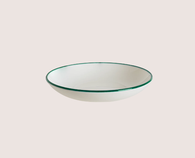 Linea Green Bloom Çukur Tabak 23 Cm