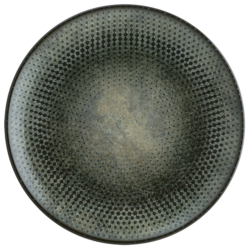 Lenta Olive Gourmet Düz Tabak 25 Cm