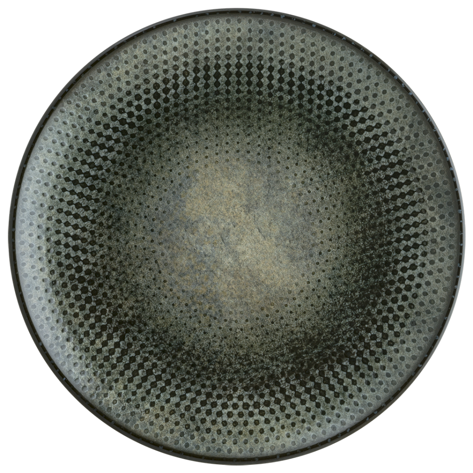 Lenta Olive Gourmet Düz Tabak 25 Cm