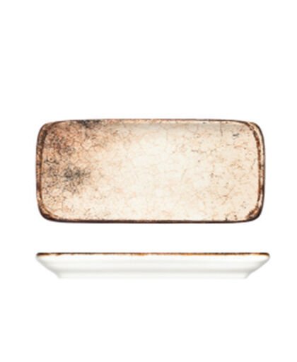 Scoria Quadro Dikdörtgen Tabak 22 cm (22 * 10)