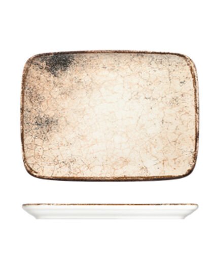 Scoria Quadro Dikdörtgen Tabak 31 cm (27 * 20)