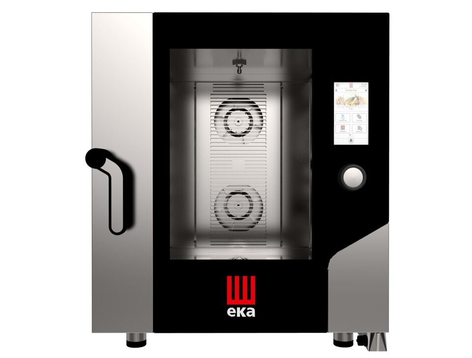 Elektrikli Konveksiyonlu Fırın, Nemlendirmeli, Dokunmatik Kontrollü, 7*GN 1/1