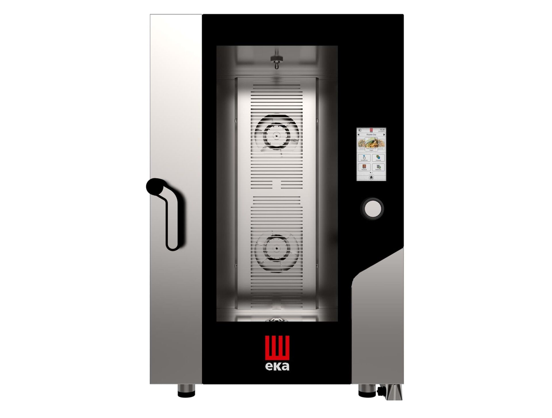 Elektrikli, Konveksiyonlu Fırın, Nemlendirmeli, Dokunmatik Kontrollü, 11*GN 1/1