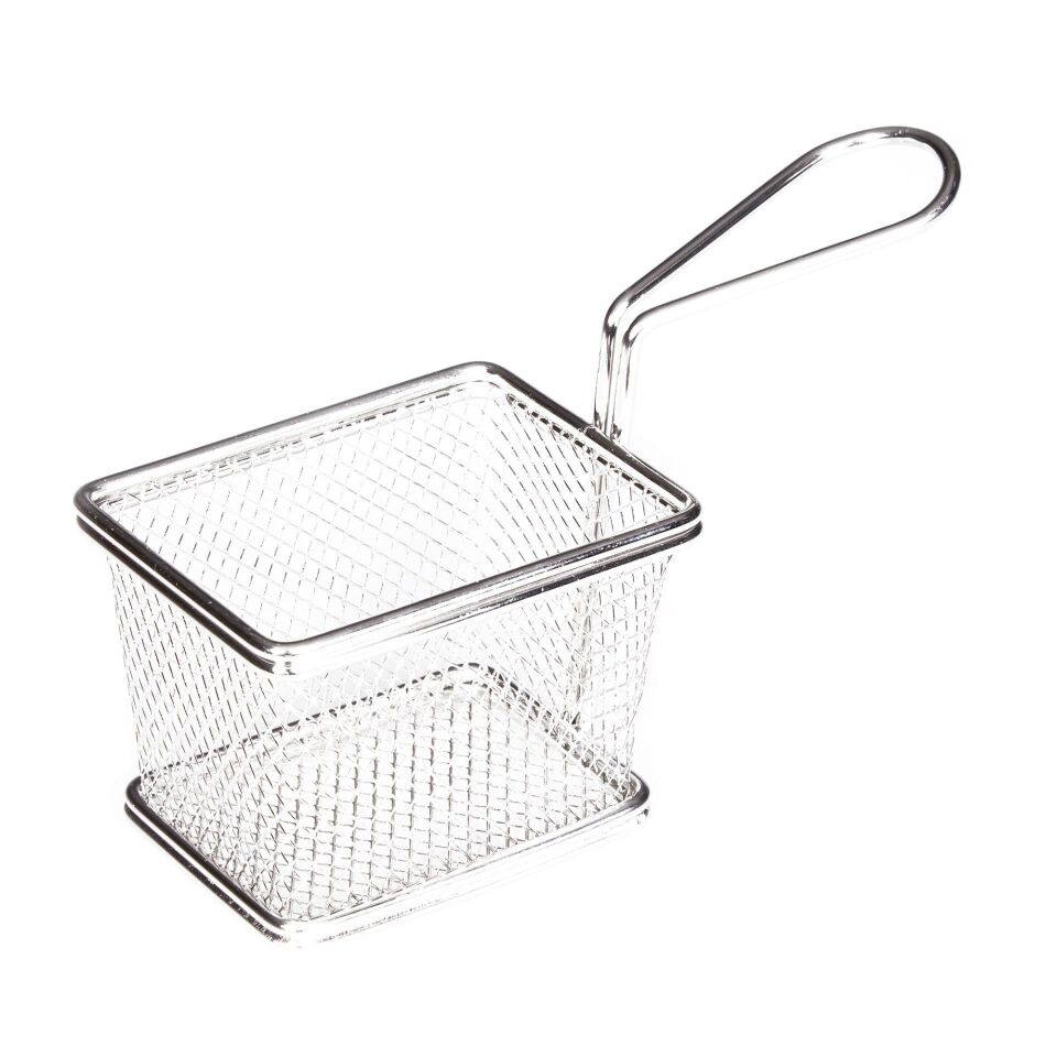 Patates Kızartması Sunum Sepeti 10*7 Cm