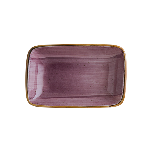 Aura Blackberry Moove Dik Kayık Tabak 15*9 Cm