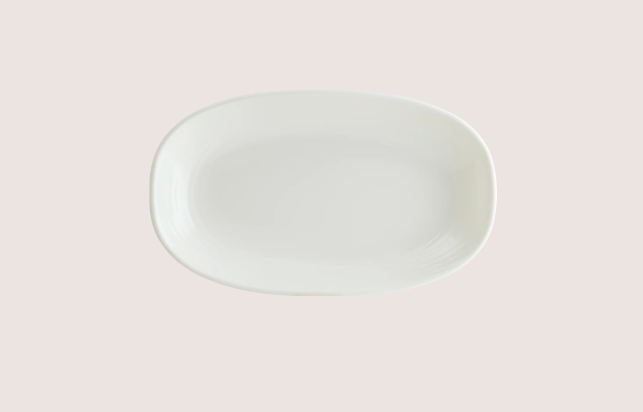 Loop Gourmet Oval Kayık Tabak 15*8.5 Cm
