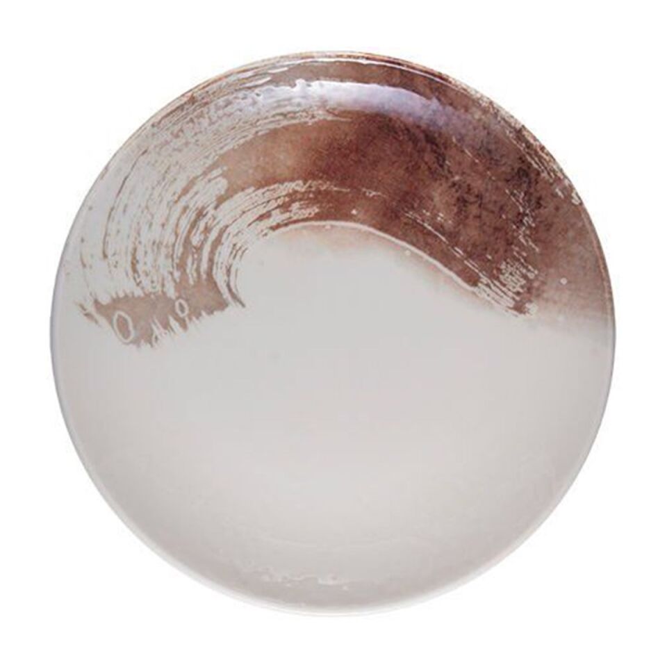 ID Fine Stroke Lona Düz Tabak 17 Cm