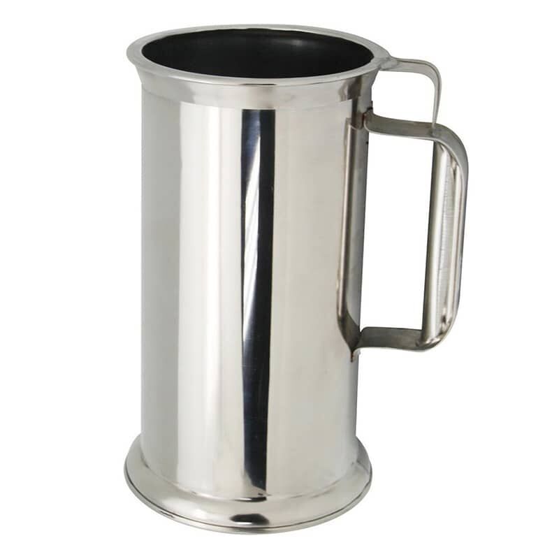 Öztiryakiler Çelik Ölçü Kabı 2 Litre