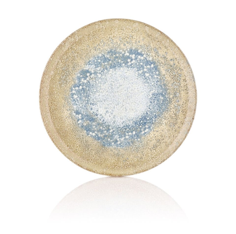 By Bone  Smooth Reaction Düz Tabak 22 Cm