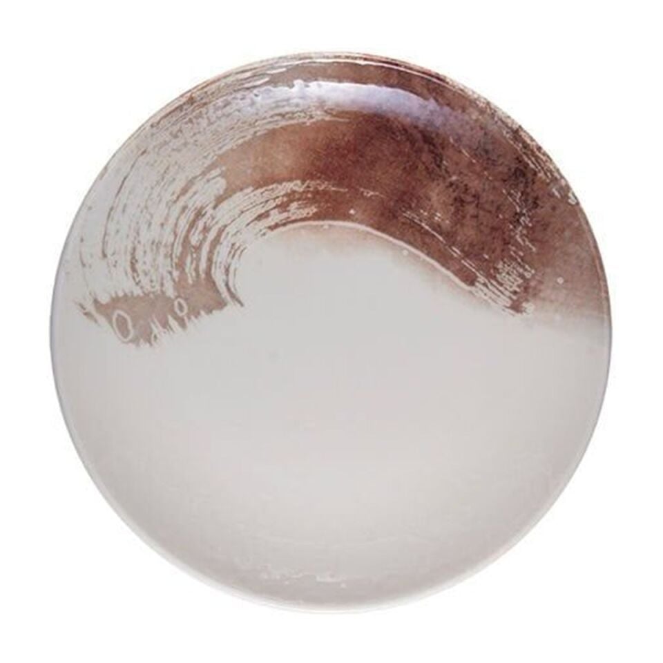 ID Fine Stroke Lona Düz Tabak 27 Cm