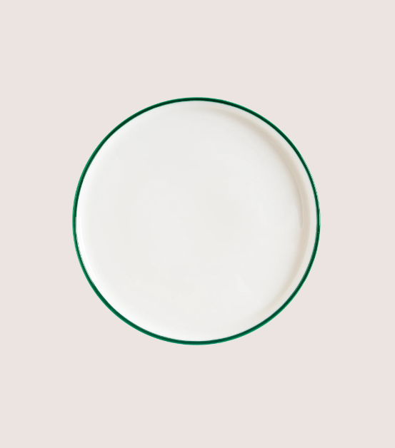 Linea Green Hygge Düz Tabak 22 Cm