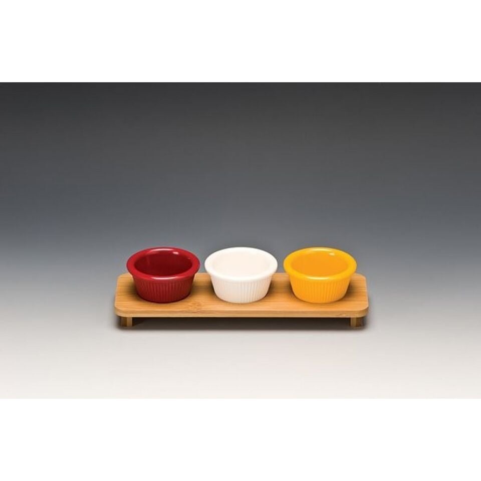 Ahşap Sosluk Servis Standı