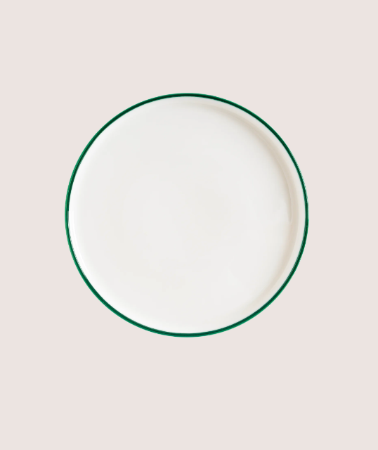 Linea Green Hygge Düz Tabak 25 Cm