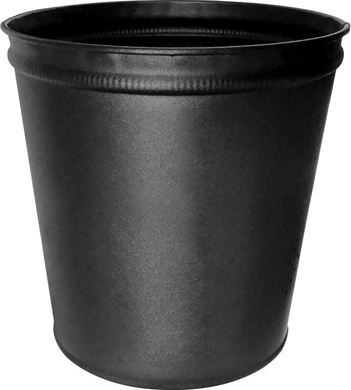 Çöp Kovası Masa Altı Metal 13 Lt (Siyah)