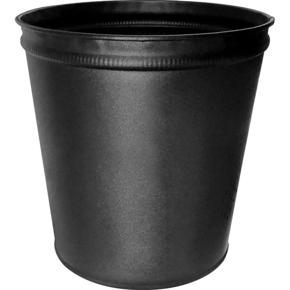 Çöp Kovası Masa Altı Metal 13 Lt (Siyah)