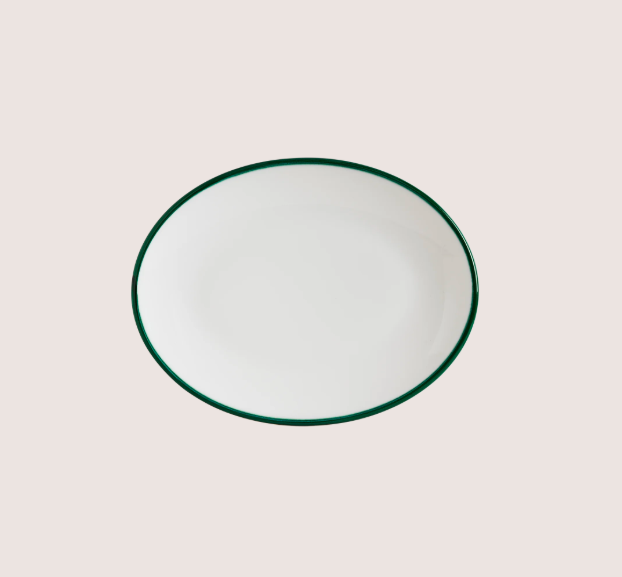 Linea Green Moove Oval Tabak 25 Cm