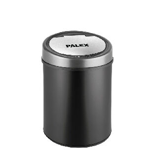 Sensörlü Çöp Kovası 13 Lt Siyah (Metal)