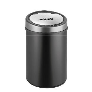 Sensörlü Çöp Kovası 22 Lt Siyah (Metal)