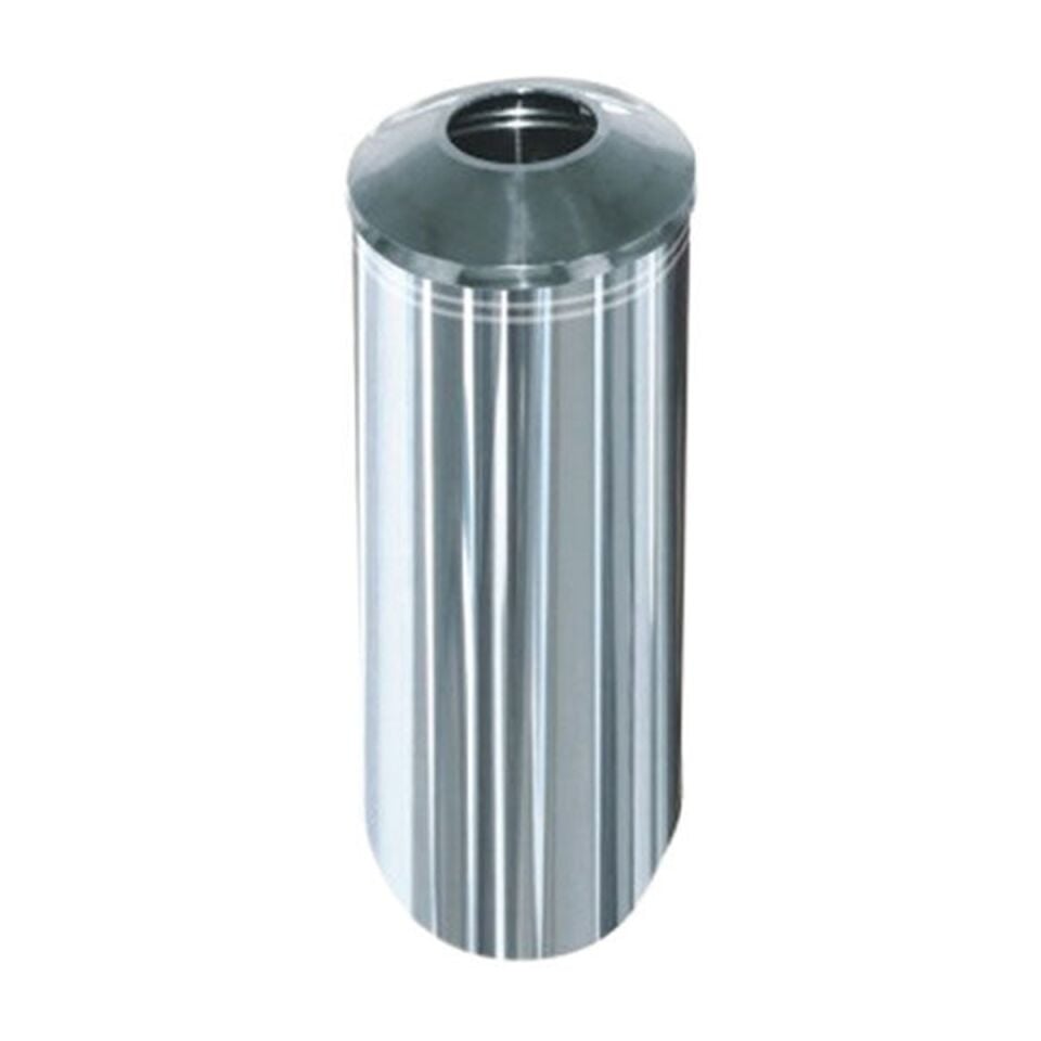 Krom Neptün Çöp Kovası 34 Lt. (430 Kalite)