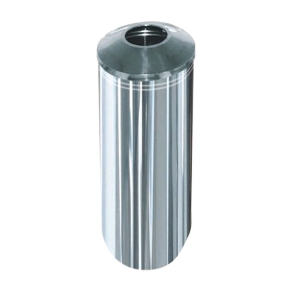Krom Neptün Çöp Kovası 57 Lt. (430 Kalite)