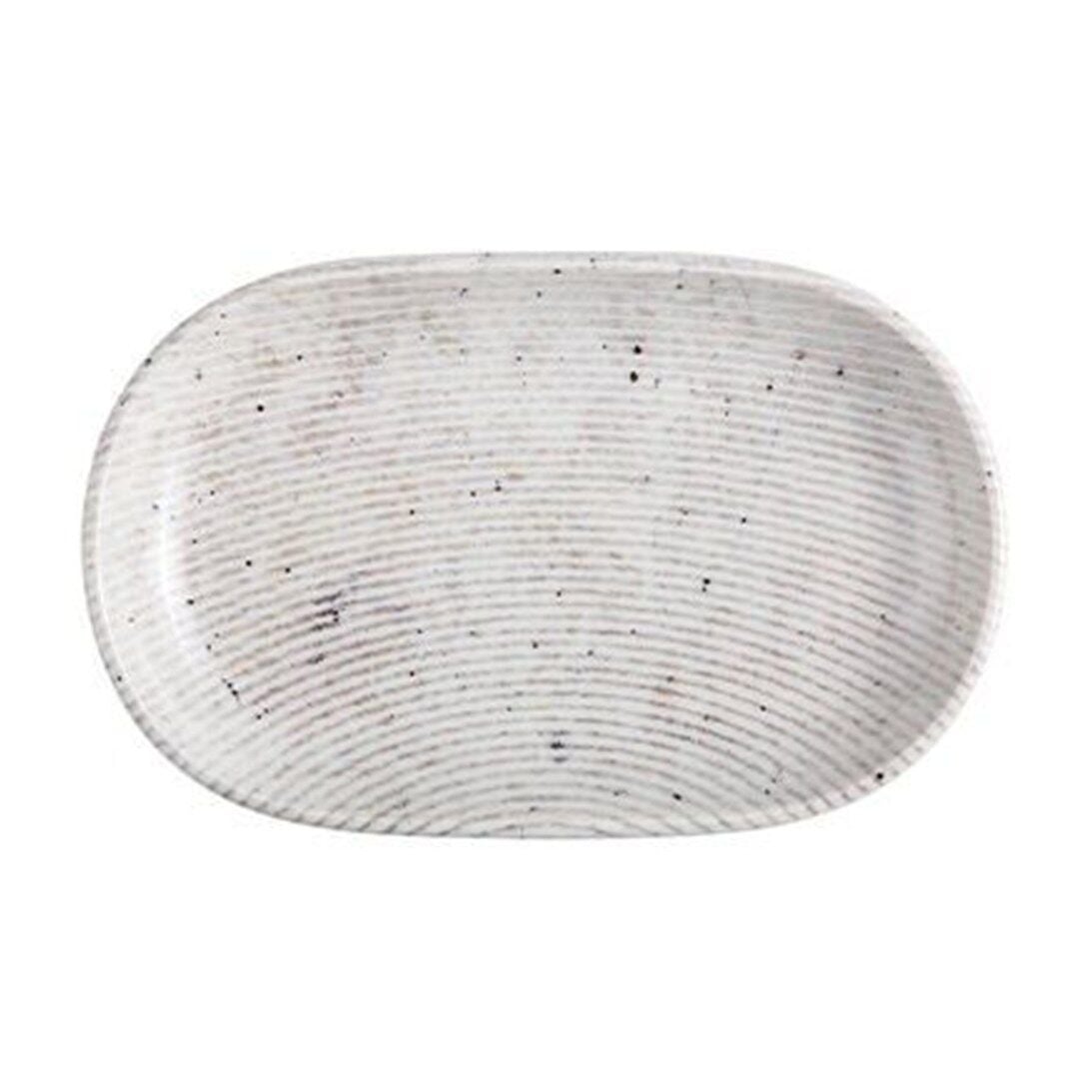 ID Fine Grigio Magnus Oval Kayık 18 Cm