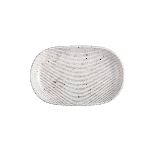 ID Fine Grigio Magnus Oval Kayık 18 Cm