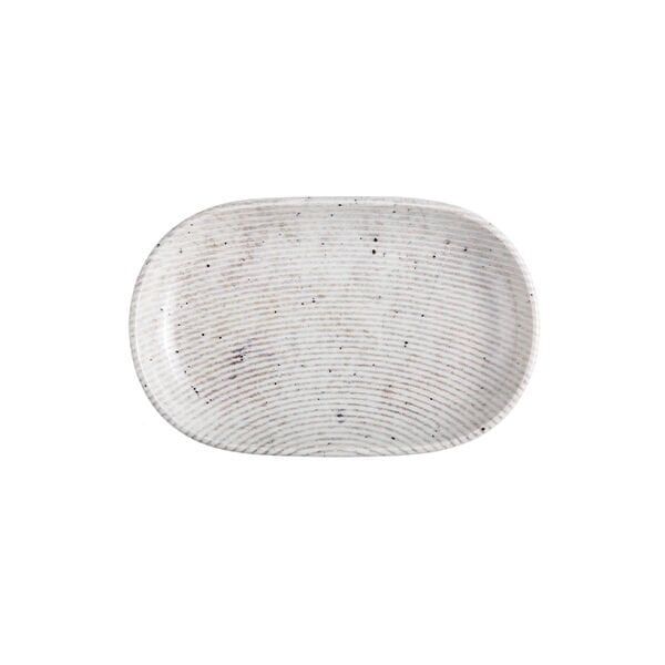 ID Fine Grigio Magnus Oval Kayık 28 Cm