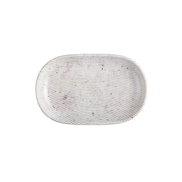 ID Fine Grigio Magnus Oval Kayık 33 Cm