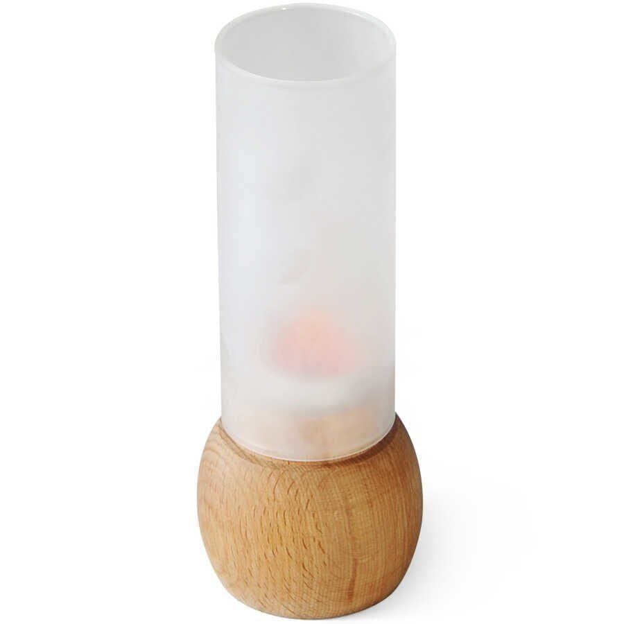 Biradlı Ahşap Şamdan Küre