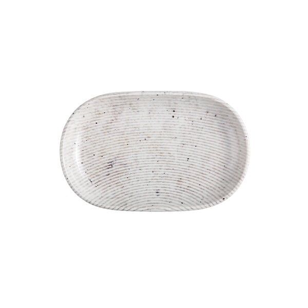 ID Fine Grigio Magnus Oval Kayık 37 Cm