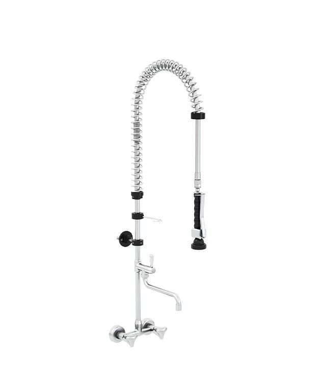 Ön Yıkama Duşu Duvara Monte + Ara Musluk Deluxe MT04