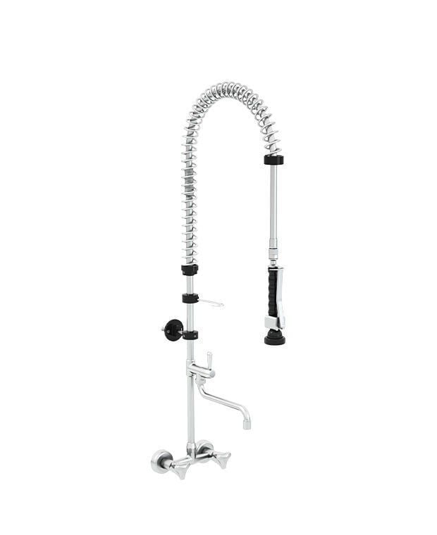 Ön Yıkama Duşu Duvara Monte + Ara Musluk Deluxe MT04