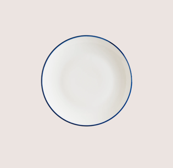 Linea Blue Gourmet Düz Tabak 17Cm