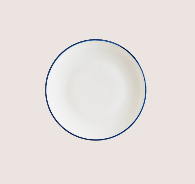 Linea Blue Gourmet Düz Tabak 19 Cm