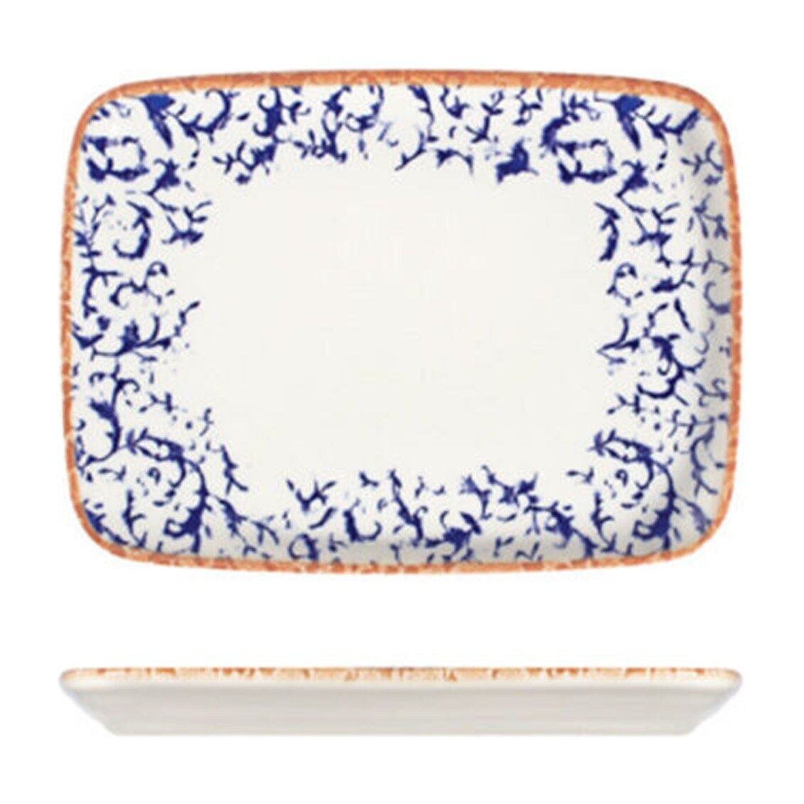 Venecia Navy W Quadro Dikdörtgen Tabak 31 cm (27 * 20)