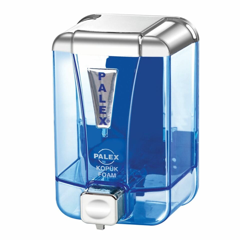 Standart Köpük Sabun Dispanseri 1 Lt Şeffaf -Krom