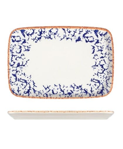 Venecia Navy W Quadro Dikdörtgen Tabak 37 cm (33 * 23)