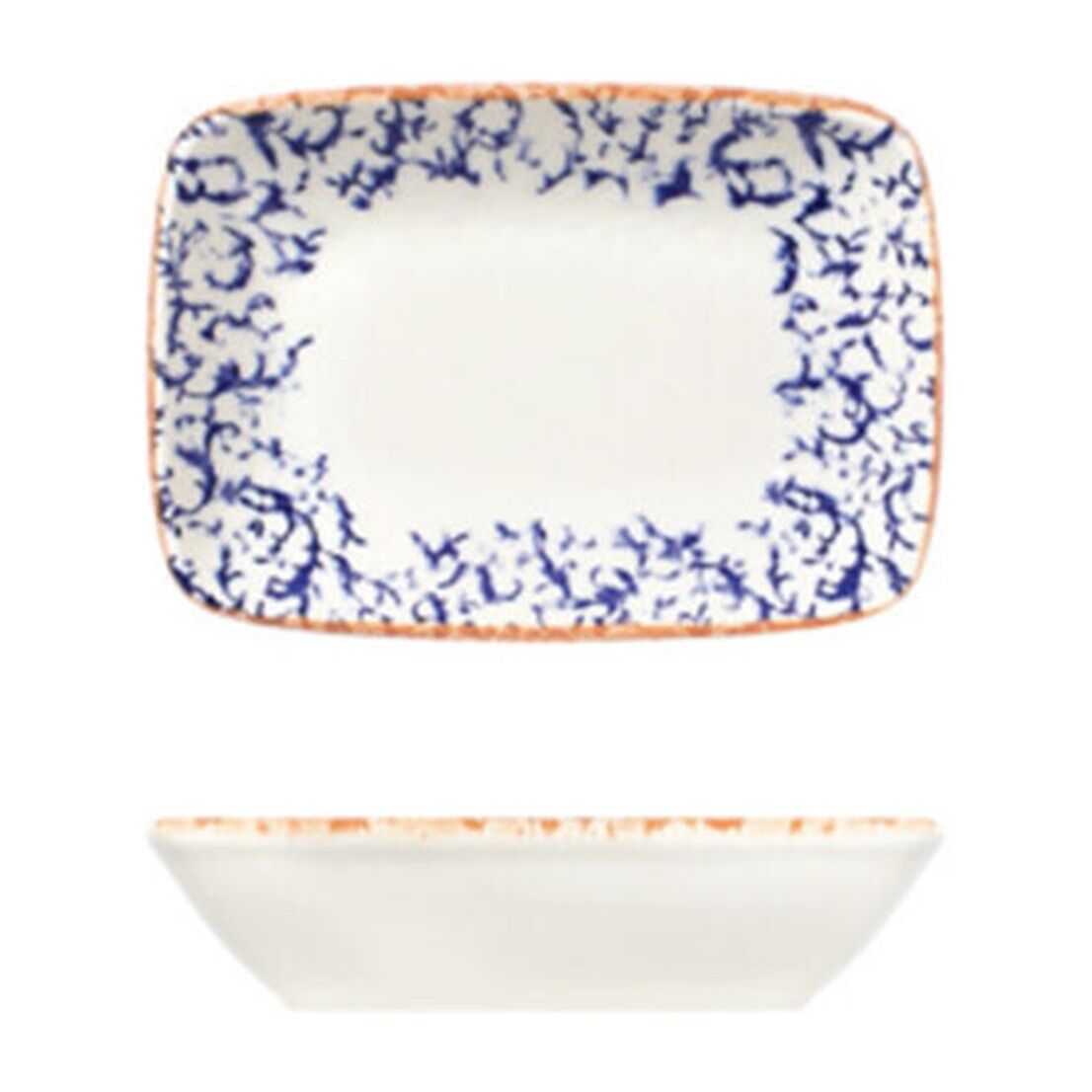 Venecia Navy W Quadro Dikdörtgen Kayık 15 cm (14*10)