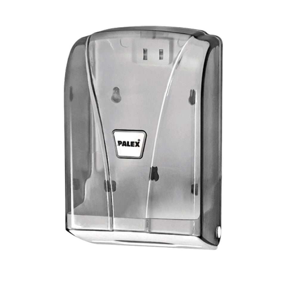 C Katlama Tuvalet Kağıt Dispenseri (Şeffaf-Füme)