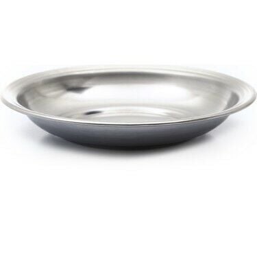 Çelik Yemek Tabağı 17 Cm (12 Adet)