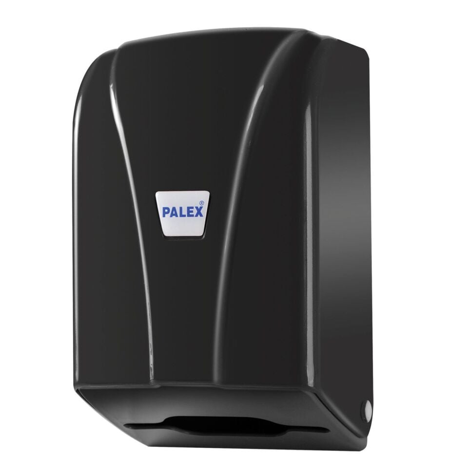 C Katlama Tuvalet Kağıt Dispenseri (Siyah)